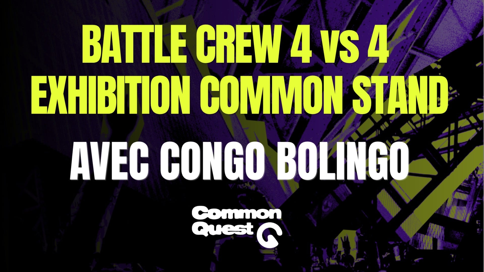 BATTLE EXHIB COMMON STAND - 4 vs 4 CREW